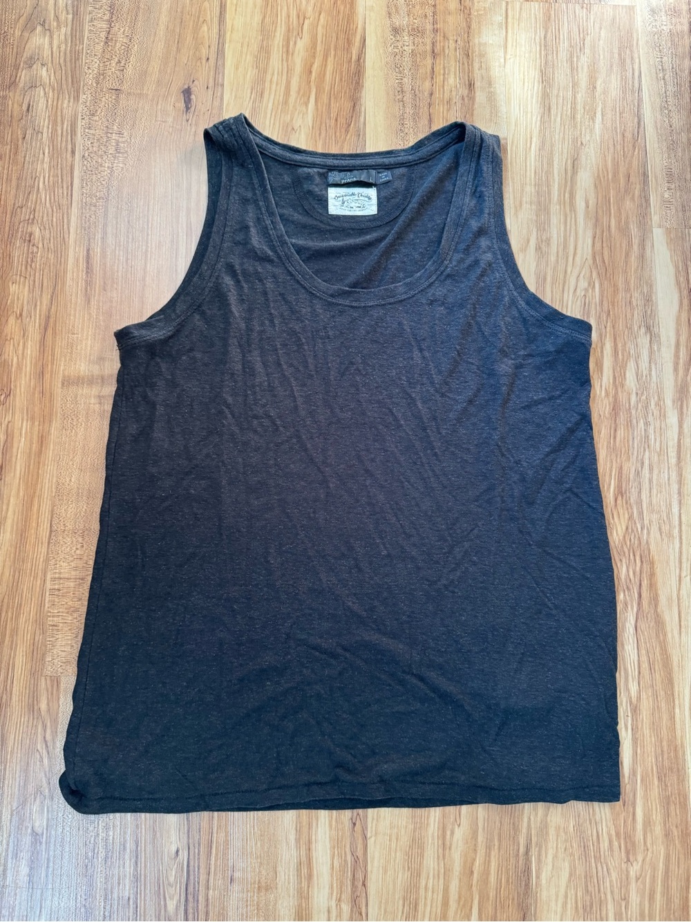 Prana Cozy Up Tank - light blue/grey heather